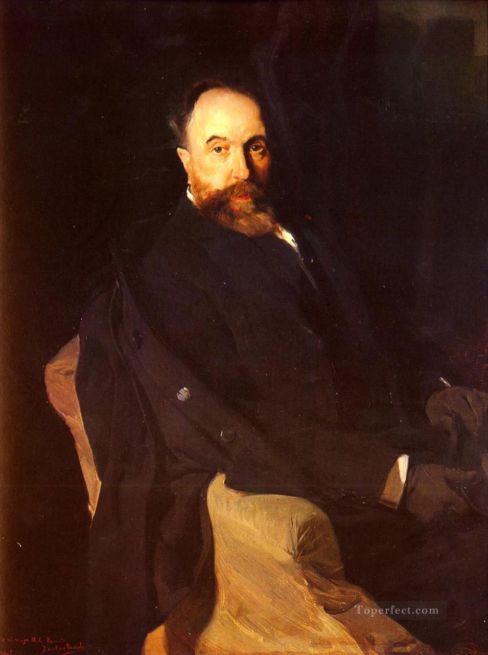 Retrato De Don Aureliano De Beruete painter Joaquin Sorolla Oil Paintings